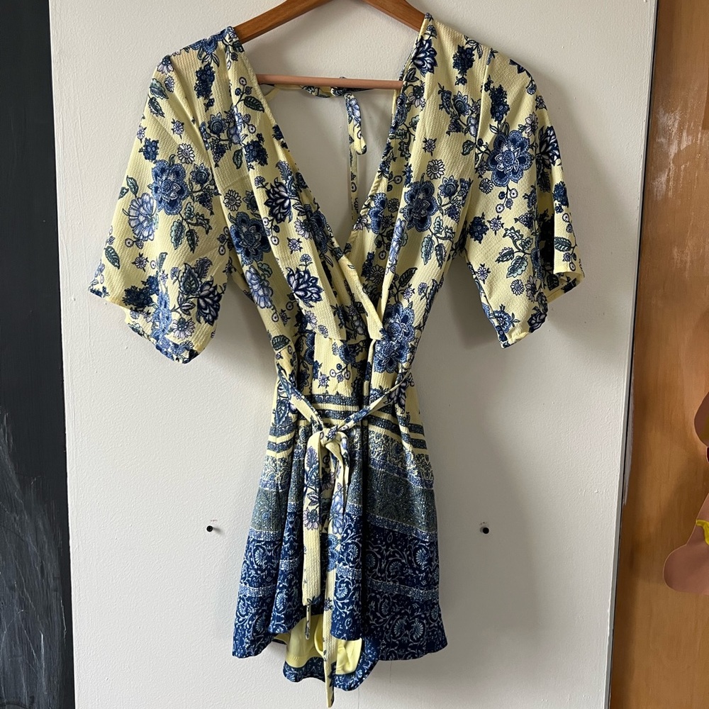 Boutique Floral Romper